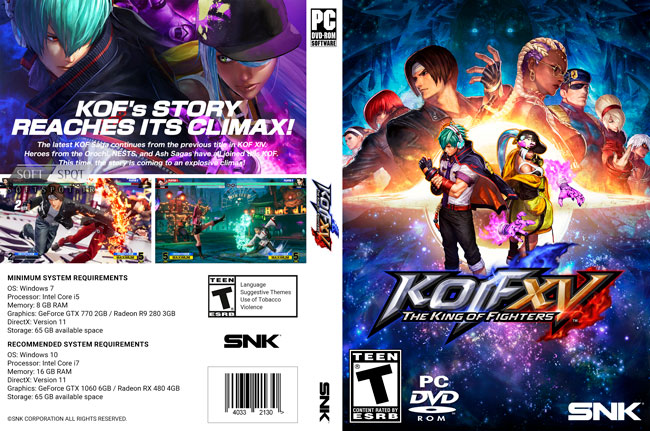 The King of Fighters XV Cover
