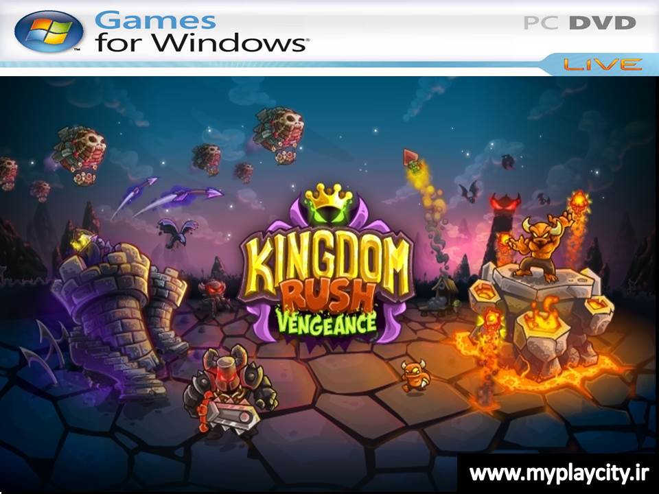 دانلود بازی Kingdom Rush Vengeance برای کامپیوتر