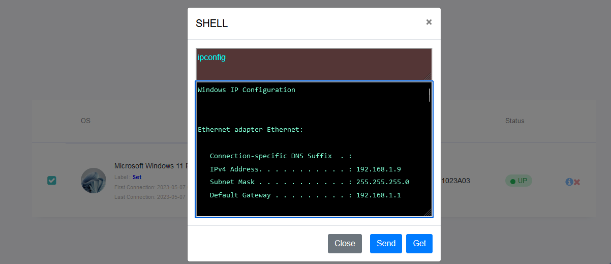 shell tab demo