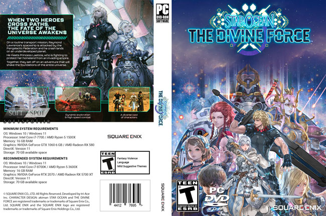 Star Ocean The Divine Force Cover