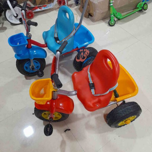 خرید سه چرخه کودک شایان به قیمت بسیار خوب - مناسبترین سه چرخه فلزی موجود ایران