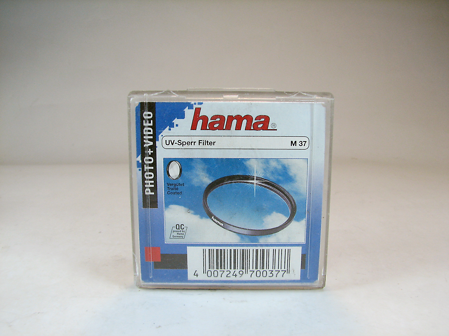 فیلتر آکبند آلمانی مارک Hama UV 37mm