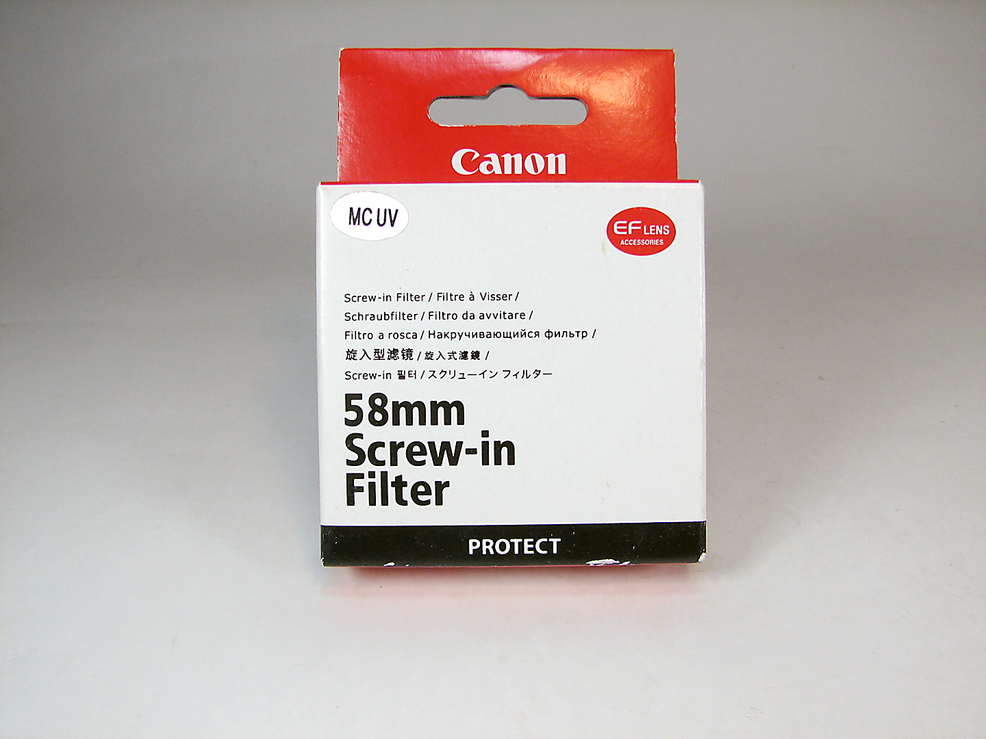 فیلتر آکبند مارک Canon 58mm Protect UV