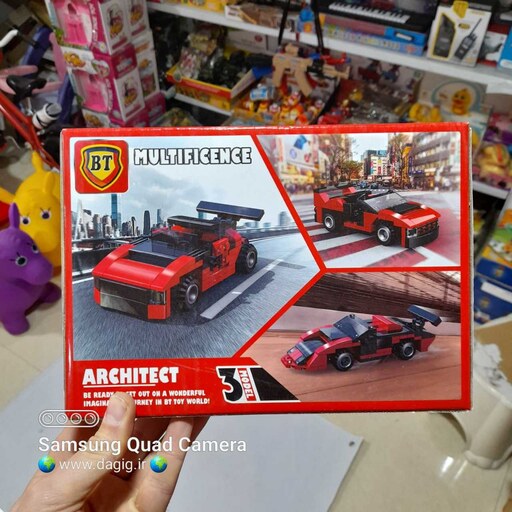   خرید اسباب بازی لگو 3 مدل ماشین 136 قطعه به قیمت پایین
