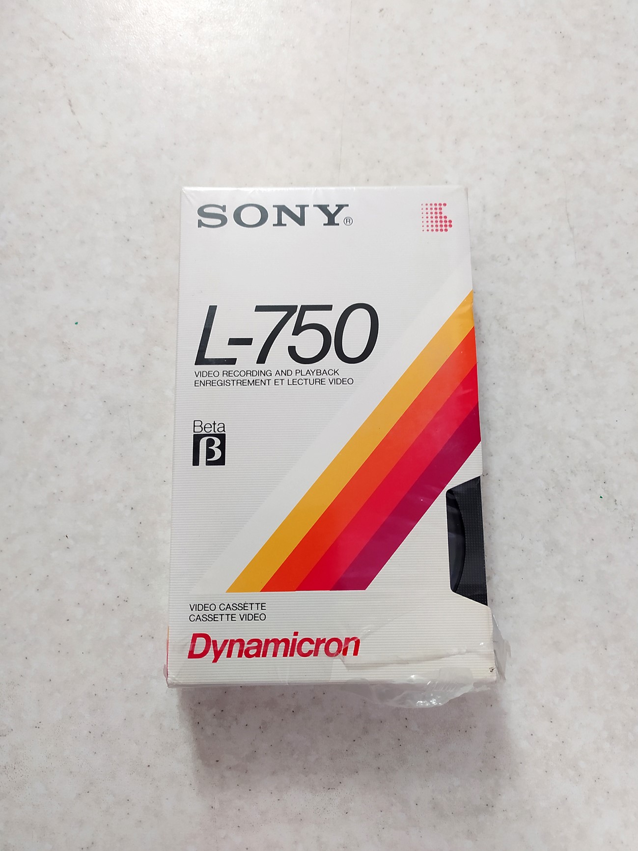 نوار آکبند سونی بتامکس SONY L-750 