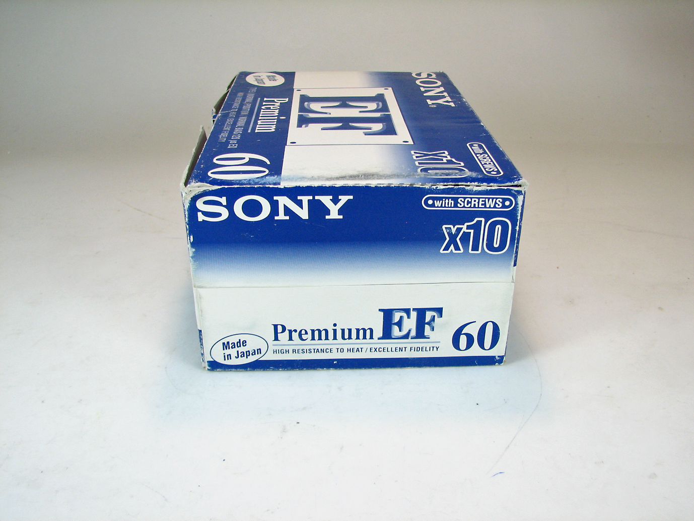 بسته کامل نوار کاست SONY EF PREMIUM 60
