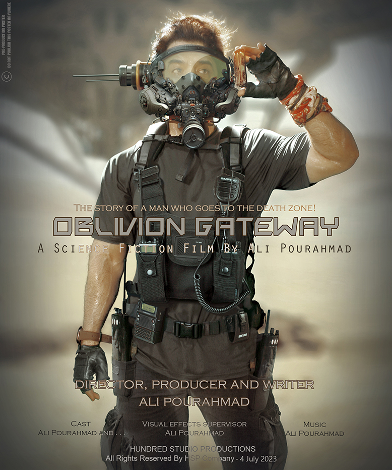 علی پوراحمد با فیلم علمی تخیلی دروازه فراموشی در هالیوود + تصاویر فیلم Oblivion Gatew 1
