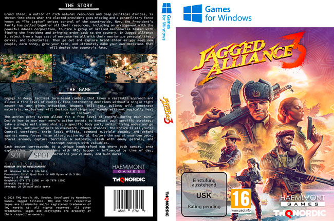 Jagged Alliance 3 Cover